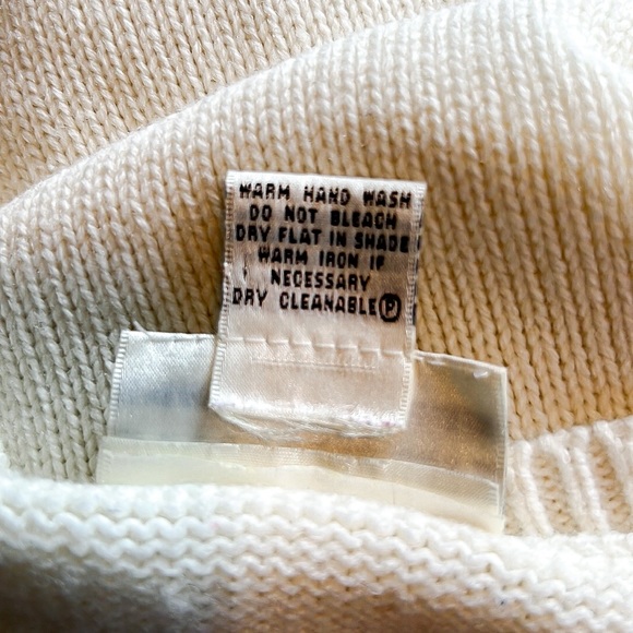 Millers Classic Wear Cherry Sweater Cream and Red Womens Sz 18 - Picture 13 of 13